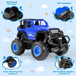 اسباب بازی ماشین کنترلی جیپ مینی Remote Control Cross-Country مقیاس 1:32_اسباب بازی ماشین کنترلی